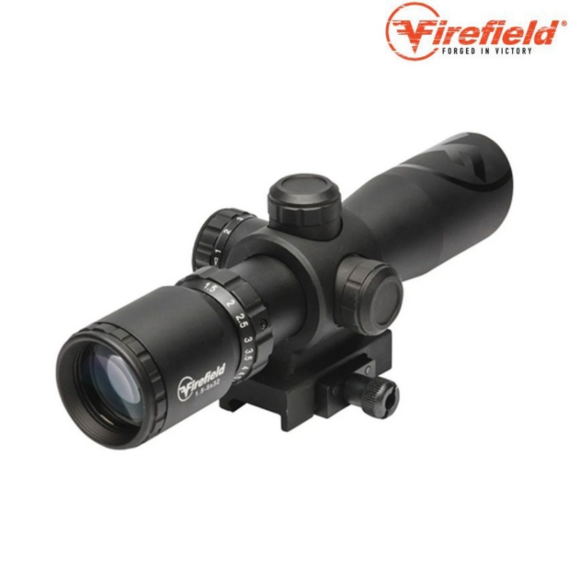 Barrage scope 1.5-5x32 Mil-Dot MOA Black Firefield (ff-f13061)