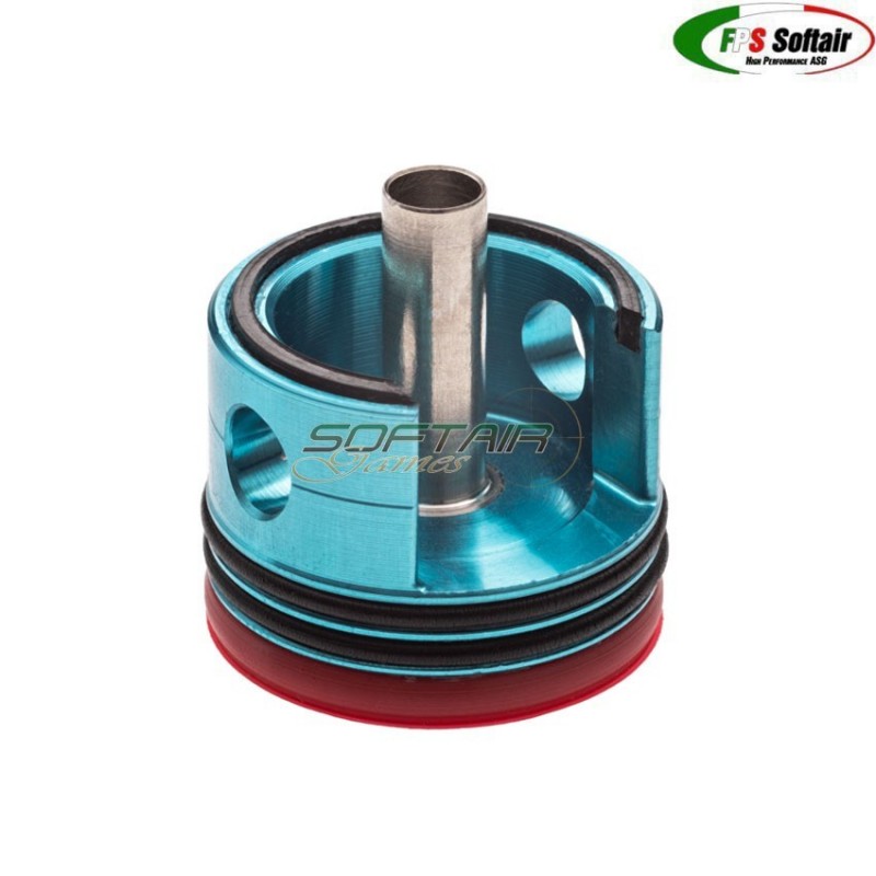 Testa cilindro NEW RED 80° di seconda versione in ergal fps (fps-tc02a)