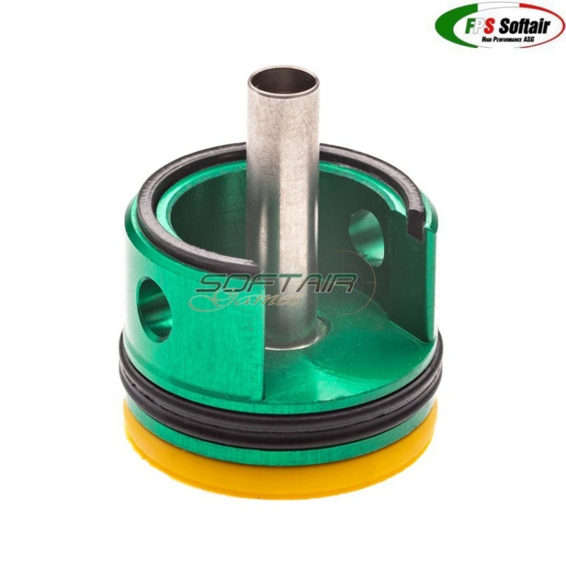 Testa cilindro NEW YELLOW 60° di terza versione TYPE 2 in ergal con X-RING fps (fps-tc36c)