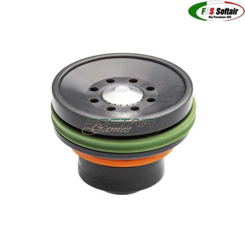 POM piston head with X-RING designed for high rof and to increase the silence fps (fps-xpavp)