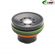 POM piston head with X-RING designed for high rof and to increase the silence fps (fps-xpavp)