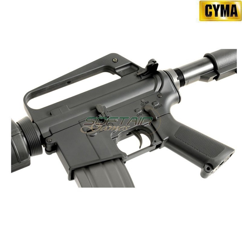 Fucile elettrico mosfet edition vietnam war m4 carbine gray finish full metal cyma (cm-cm009d)