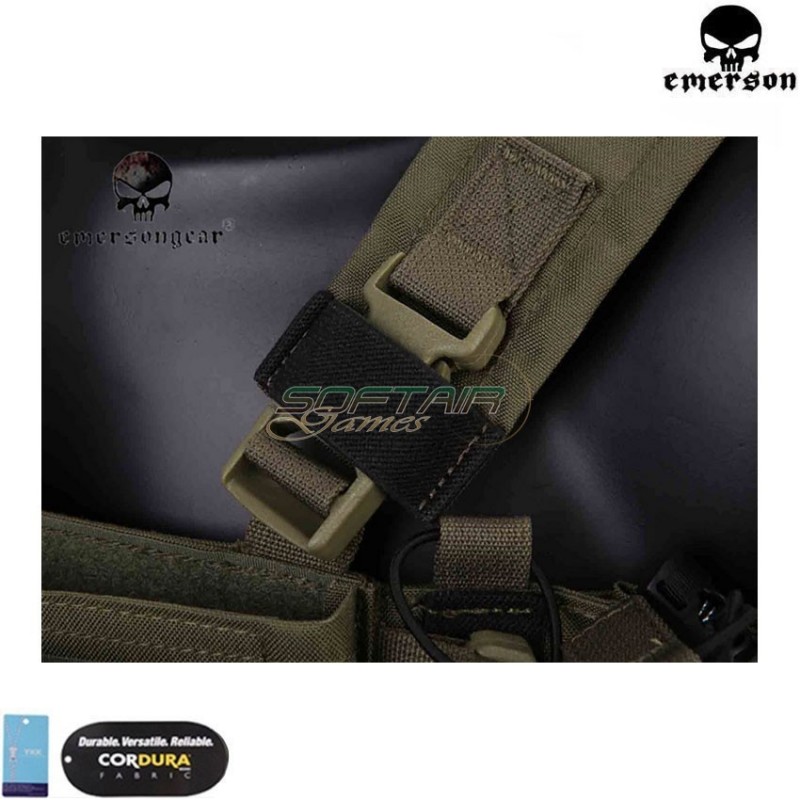 Micro MK3 Chest Rig Coyote Brown emerson (em2961cb)