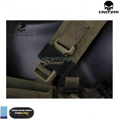 Micro MK3 Chest Rig RANGER GREEN emerson (em2961rg)