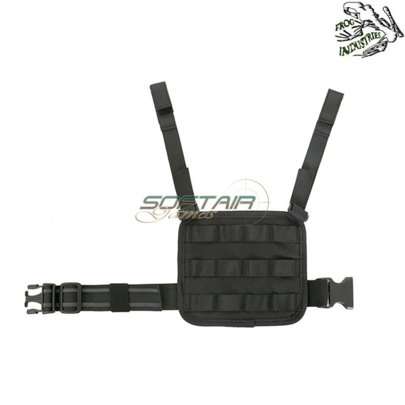 Small modular leg panel BLACK frog industries® (fi-m51613215-bk)