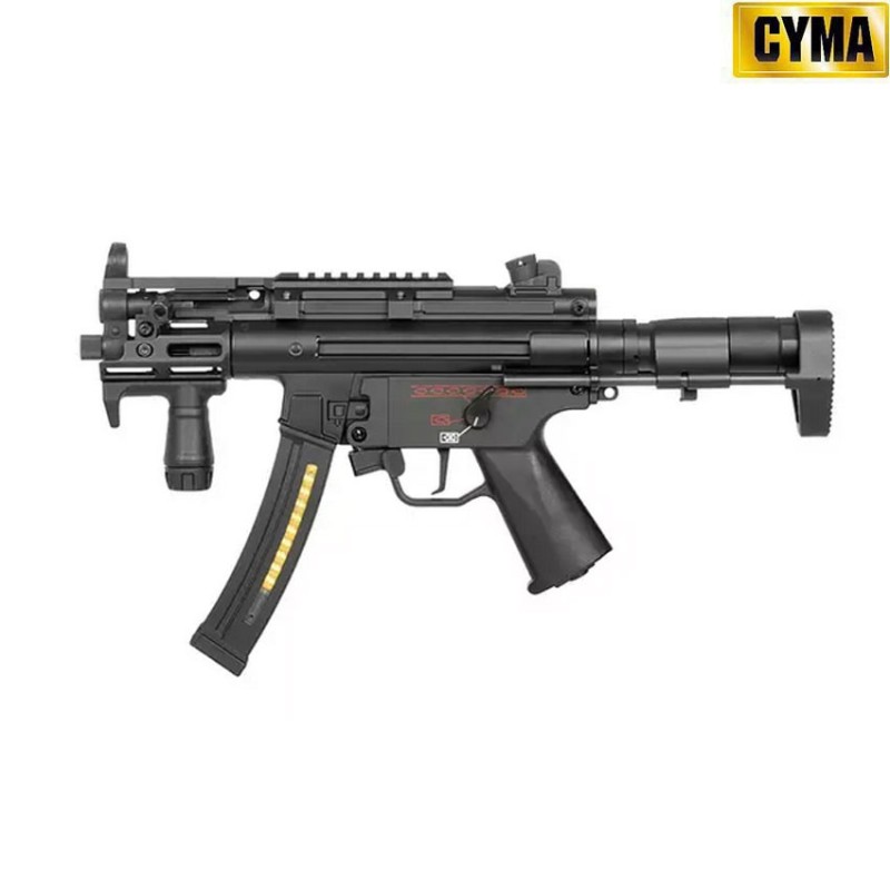 Aluminum handguard LC black for mp5k cyma (cm-fbp4035)