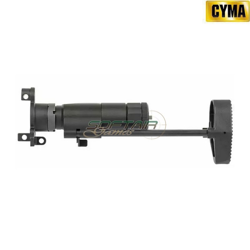 Black aluminum telescopic PDW stock for mp5k cyma (cm-fbp4037)