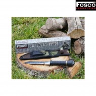Coltello survival WOODLAND fosco industries (fo-455415-wd)