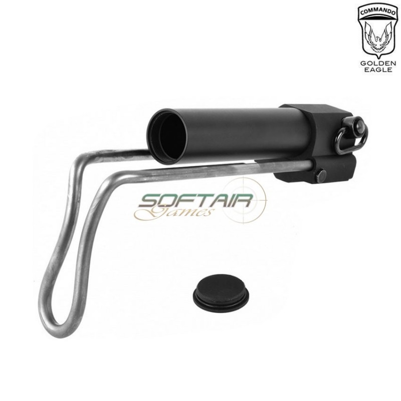 Calcio telescopico tank style per m4 aeg golden eagle (ge-m-231)