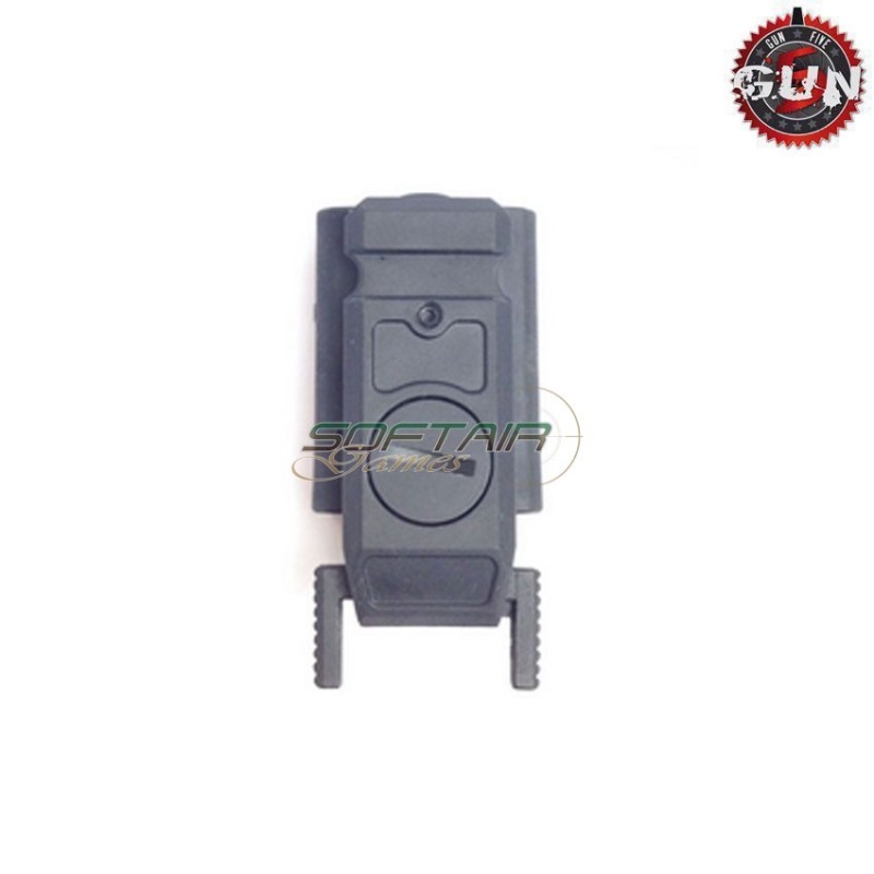 LASER red tactical black gun five (gf-5125-bk)