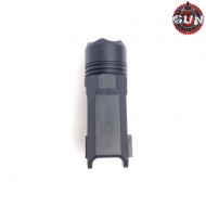 Black tactical flashlight gun five (gf-2118-bk)