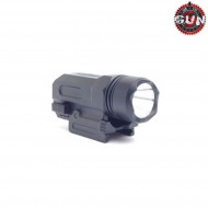 Black tactical flashlight gun five (gf-2118-bk)