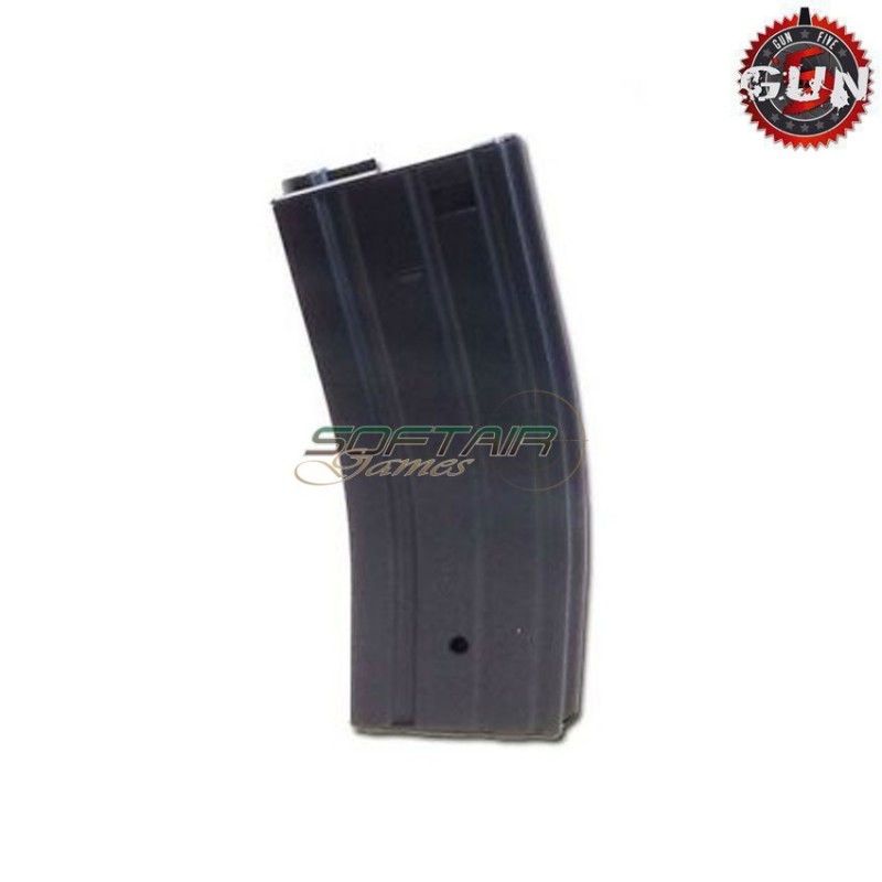 Caricatore Nero Per M4/16 300 Bb Gun Five (gf122ab) Caricatore Nero Per M4/16 300 Bb Gun Five (gf122ab)