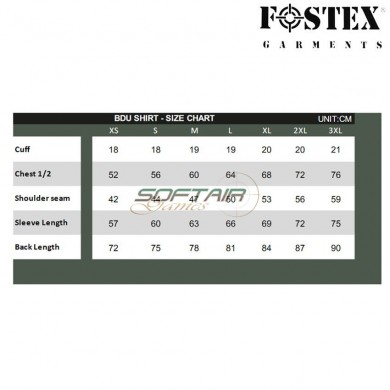 MULTICAM BDU combat jacket Fostex (fx-125432-mc)