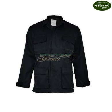BDU black rip-stop jacket mil-tec (11801002)