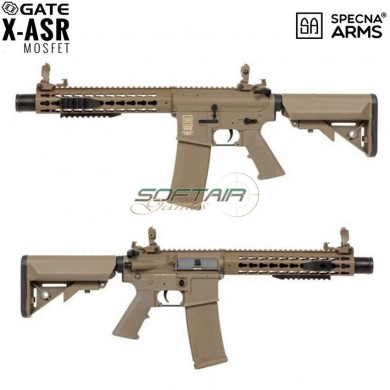 Electric Rifle Sa-c07 X-ASR Assault Replica M4 Noveske Cqb Keymod Dark Earth Core™ Specna Arms® (spe-01-024031)