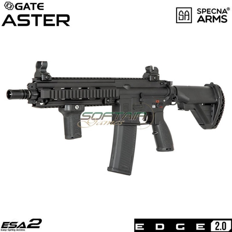 Electric rifle sa-h20 416 short version edge 2.0™ black specna arms® (spe-01-028551)
