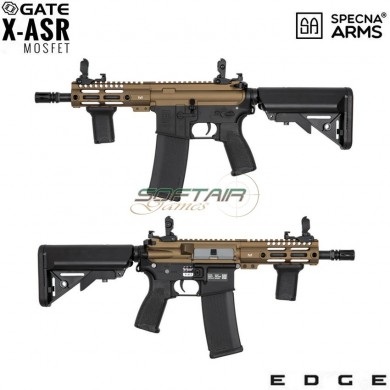 Electric Rifle X-ASR SA-E21 Edge™ M4 LC Rex Short Replica HALF BRONZE Specna Arms® (spe-01-032952)