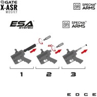 Fucile Elettrico X-ASR SA-E21 Edge™ M4 LC Rex Short Replica HALF BRONZE Specna Arms® (spe-01-032952)