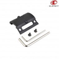 Offset mount BLACK flashlights weaver 20mm for m951/m961 element (el-002590)