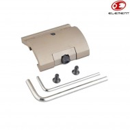 Offset attacco DARK EARTH torcie weaver 20mm per m951/m961 element (el-002591)