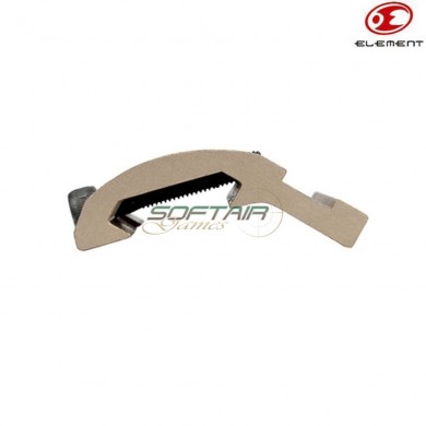 Offset attacco DARK EARTH torcie weaver 20mm per m951/m961 element (el-002591)