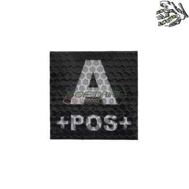 Patch Ir Infrared A POS Blood Type Frog Industries® (fi-002089)