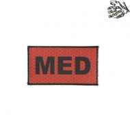 Patch Ir Infrared BLACK/RED MED Frog Industries® (fi-011284)