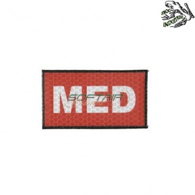 Patch Ir Infrared WHITE/RED MED Frog Industries® (fi-011285)