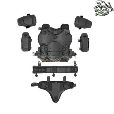 Tactical Armor Suit BLACK frog industries® (fi-029153-bk)