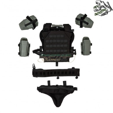 Tactical Armor Suit GREY frog industries® (fi-029155-gy)