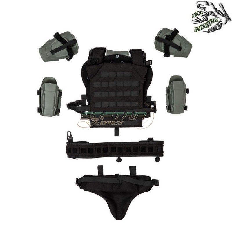 Tactical Armor Suit GREY frog industries® (fi-029155-gy)