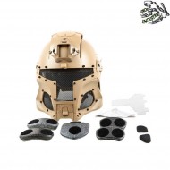 Warrior helmet replica TAN frog industries® (fi-024369-tan)