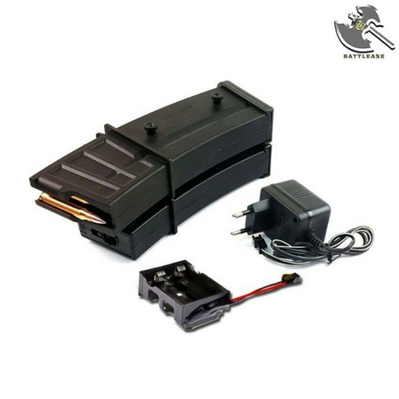 Electric magazine 1000bb BLACK for g36 battleaxe (6082a) Electric magazine 1000bb BLACK for g36 battleaxe (6082a)