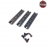 Set 3 slitte NERE in metallo g36 style gun five (gf-0327)