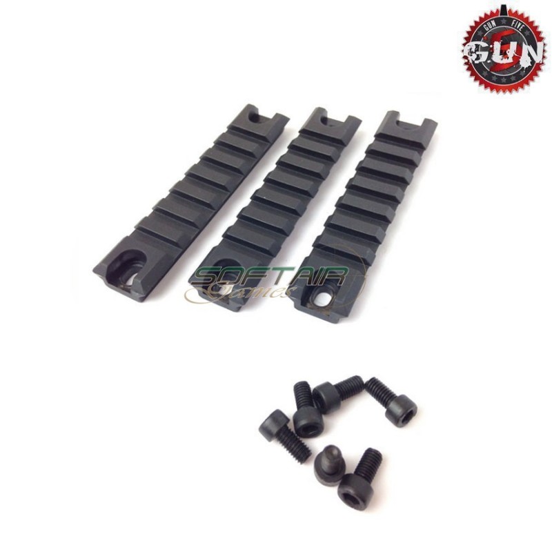 Set 3 slitte NERE in polimero g36 style gun five (gf-0377)