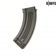Caricatore maggiorato 600bb nero per ak47/74 dboys (by-5410) Caricatore maggiorato 600bb nero per ak47/74 dboys (by-5410)