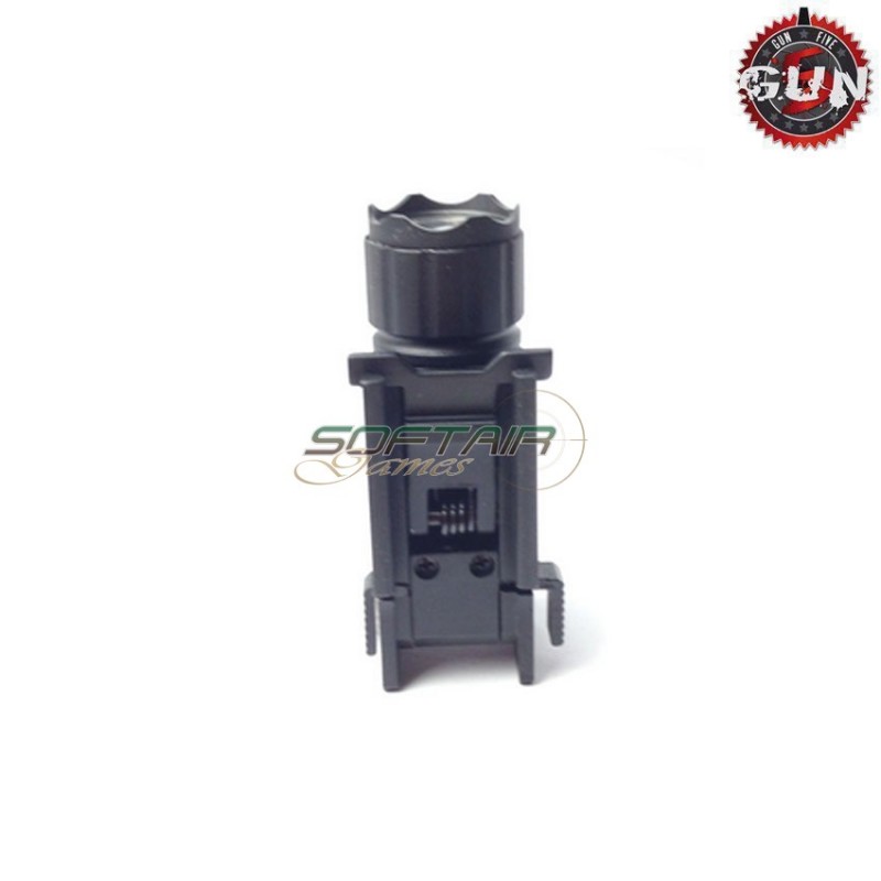 Torcia tattica nera TYPE 2 gun five (gf-2121-bk)