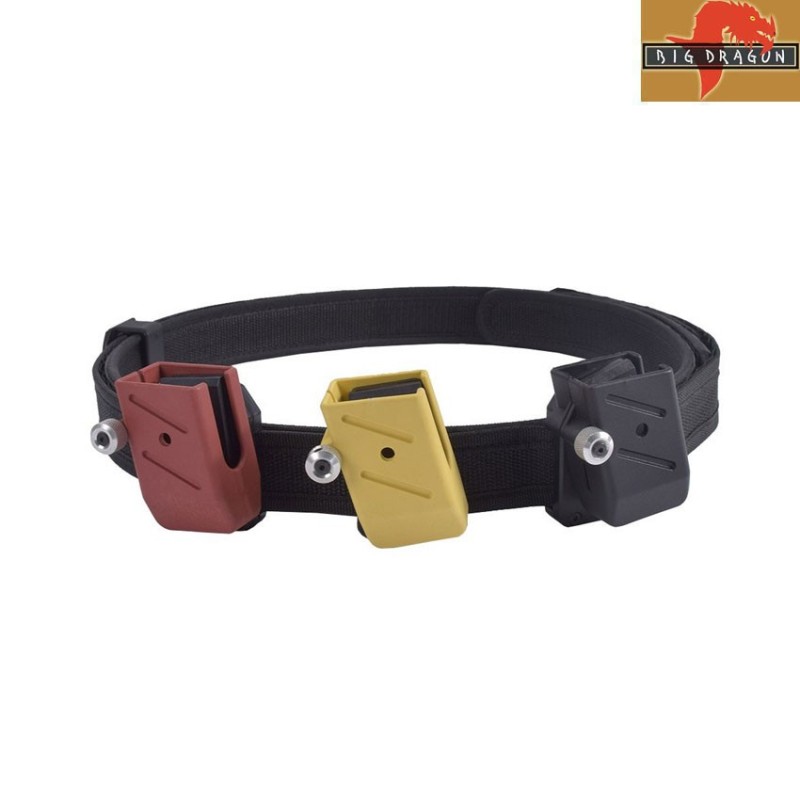 Black IPSC style magazine pouch for big dragon pistol (bd2339-bk) Black IPSC style magazine pouch for big dragon pistol (bd2339-bk)