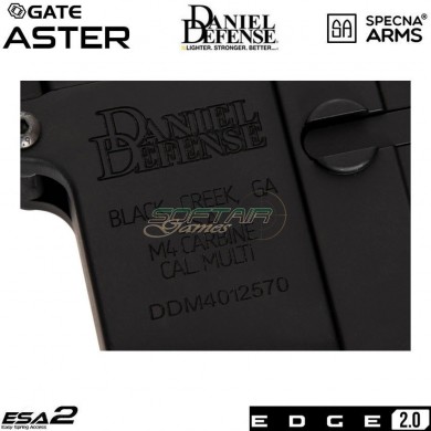 Fucile elettrico Daniel Defense® SA-E19 MK18 mod1 version edge 2.0™ NERO specna arms® (spe-01-030434)