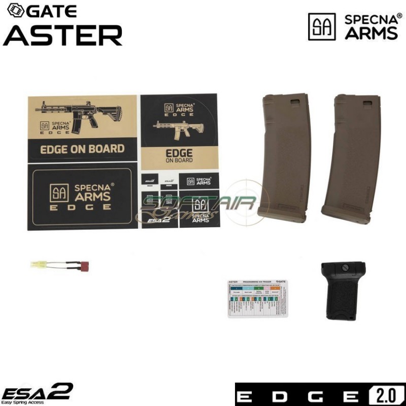 Fucile elettrico sa-h21 416 long version edge 2.0™ CHAOS BRONZE specna arms® (spe-01-031954)