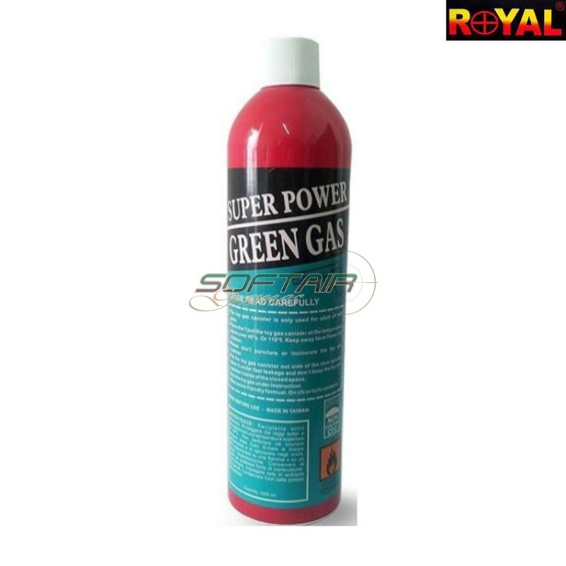 Super green power gas 1000ml royal (g1200)