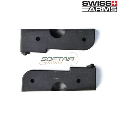 Set of 2 magazines 25bb for sniper black eagle m6 swiss arms (285064)