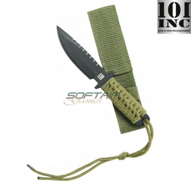 Combat knife Recon 7" model A GREEN 101 inc (inc-455460-od)