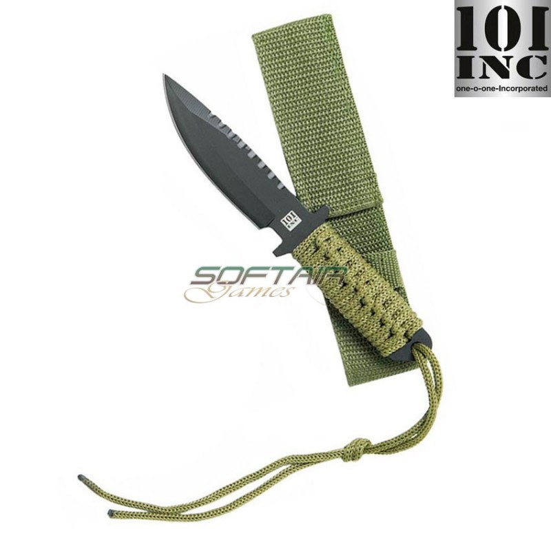 Combat knife Recon 7" model A GREEN 101 inc (inc-455460-od) Combat knife Recon 7" model A GREEN 101 inc (inc-455460-od)