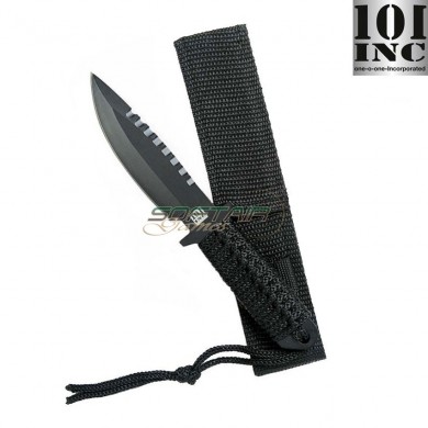 Combat knife Recon 7" model A BLACK 101 inc (inc-455460-bk)