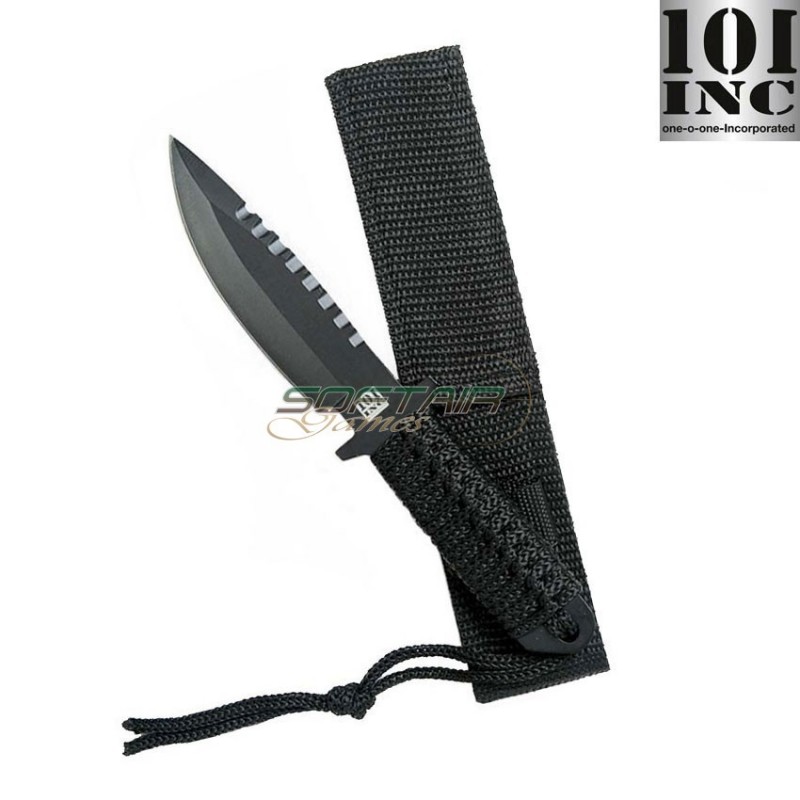 Coltello da combattimento Recon 7" modello A NERO 101 inc (inc-455460-bk)