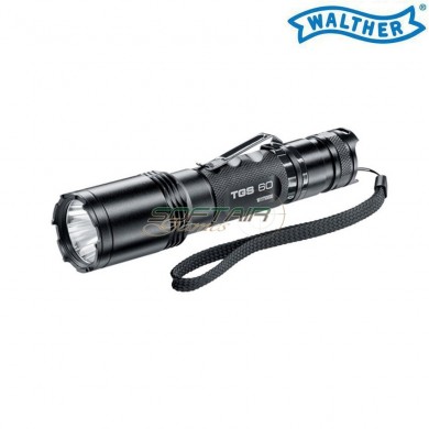 Tactical flashlight TGS 60 black walther (um-3.7109)
