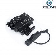 Mini DBAL alluminio NERO aiming device RED laser / IR wadsn (wd06017-bk) Mini DBAL alluminio NERO aiming device RED laser / IR wadsn (wd06017-bk)