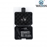 Mini DBAL aluminum BLACK aiming device RED laser / IR wadsn (wd06017-bk)